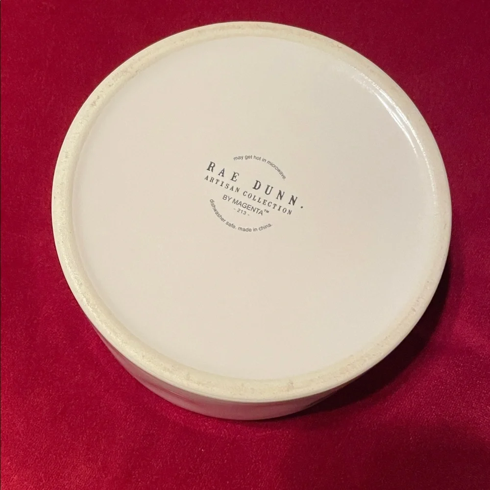 RAE DUNN ARTISAN COLLECTION “DRINK UP” PET BOWL